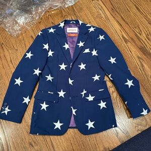 OppoSuits blue star jacket